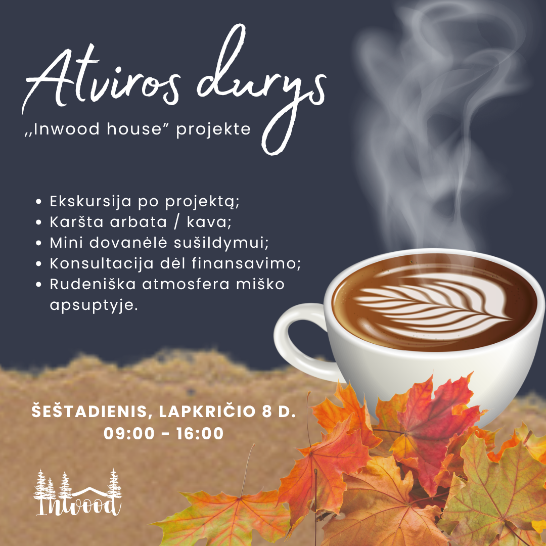 Atvirų durų diena projekte „Inwood House“